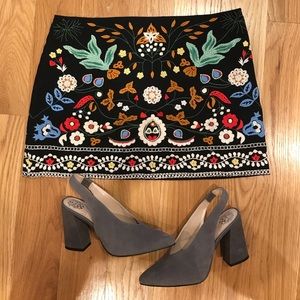 Embroidered Zara skirt